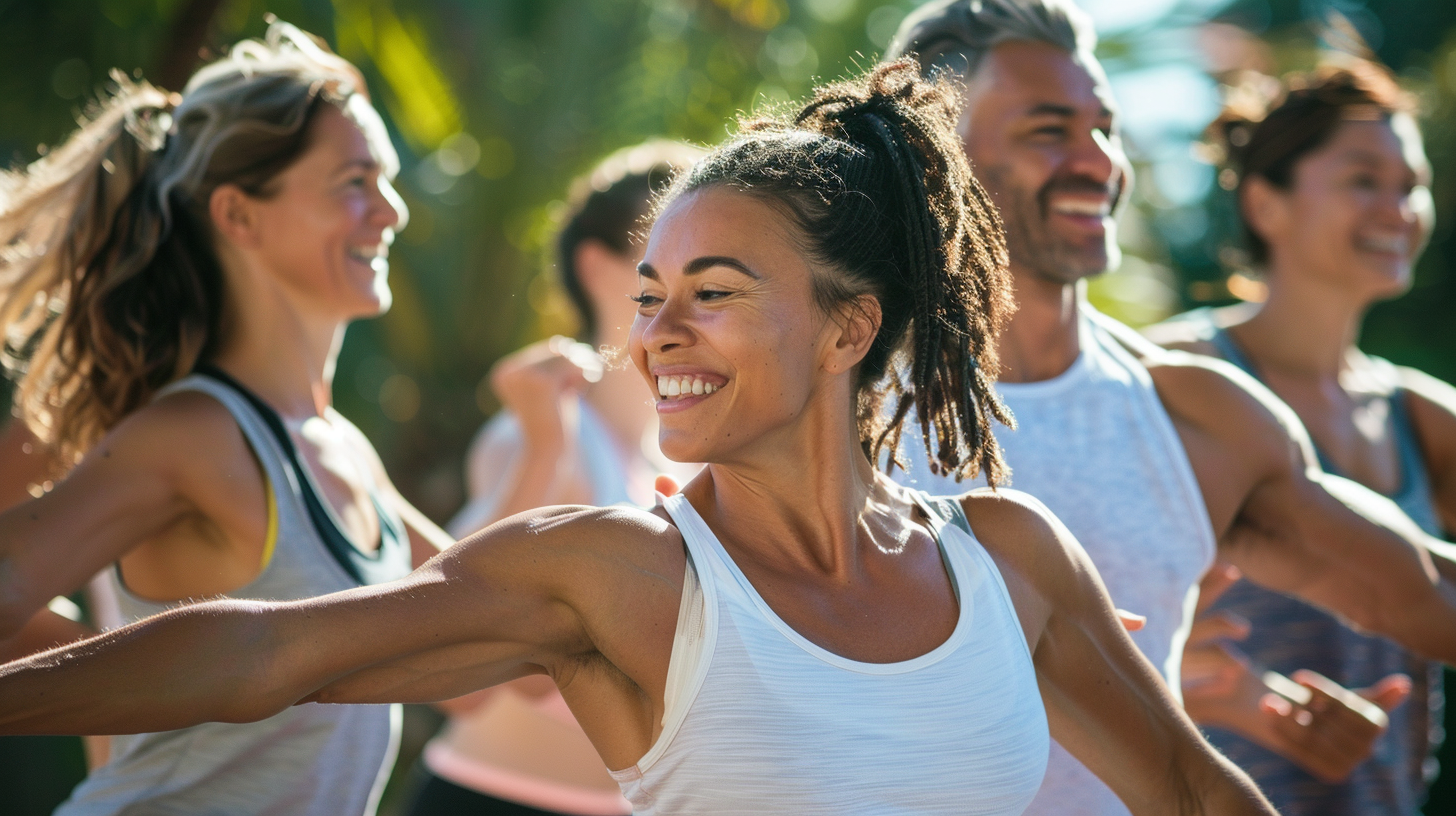 Тренер працює з клієнтом